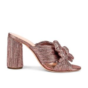 Loeffler Randall Penny Knotted Lame Sandal